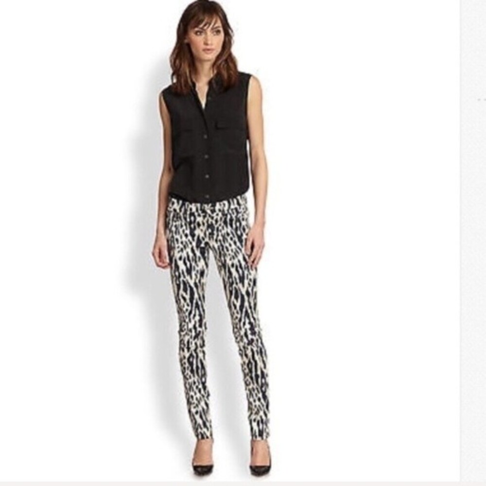 7 For All Mankind The Skinny Twill in Ikat Jeans